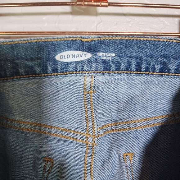 Old Navy Tie Dye Patchwork Boyfriend Jean Size 6 - Picture 2 of 12